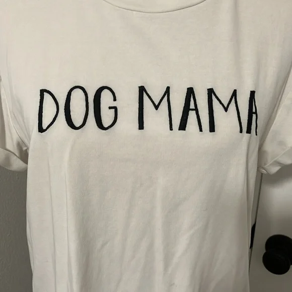 Polagram “Dog Mama” Stretchy Short Sleeve Tee Shirt - Picture 2 of 13